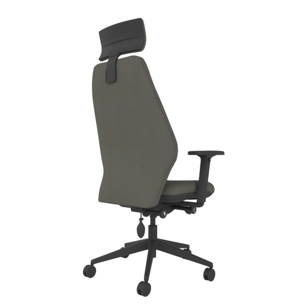 Solo High Back Small Seat Chair With Headrest